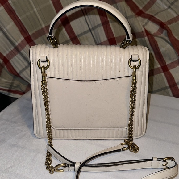 Coach Restored Coachtopia Parker Top Handle Bag With Quilting GUC - Picture 4 of 14